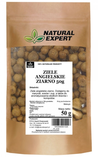 ZIELE ANGIELSKIE ZIARNO - NATURAL EXPERT