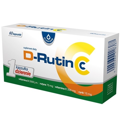 D-RUTIN CC 30kapsułek - OLEOFARM