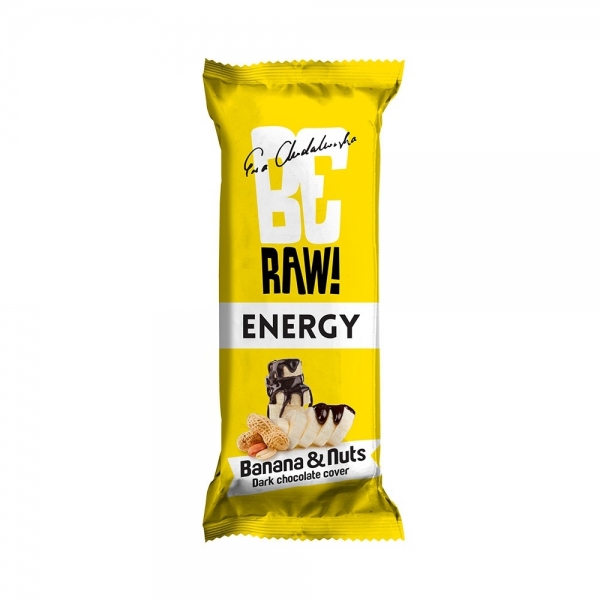 BATON ENERGETYCZNY BANAN & NUTS 40g - BERAW